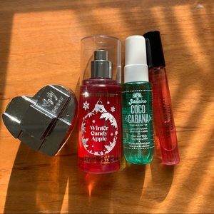 DKNY, Victoria’s Secret, Sol de Janeiro, Bath and Body Works Perfumes